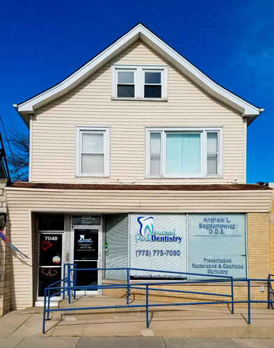 norwood park dentistry office front